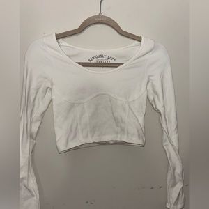 AEROPOSTALE seriously soft cropped seamless long sleeve t